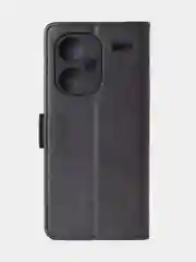 Угольный чехол-книжка GQ Lite для Xiaomi Redmi Note 13 Pro Plus из высококачественной кожи