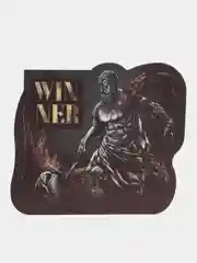 Открытка формовая "Winner", 10 х 8,7 см