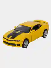 Белый машинка металлическая инерционная/2014 Chevrolet Camaro KT5383DF 1:38 /Kinsmart/