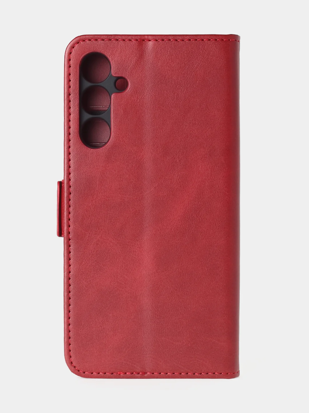 Алый чехол-книжка GQ Lite для Samsung A25 из высококачественной кожи