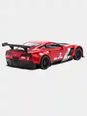 Белый машинка металлическая инерционная/2016 Corvette C7.R Race Car KT5397 1:36 /Kinsmart/
