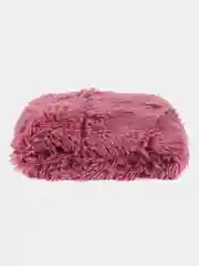 Розовый плед травка, искусственный мех, 240 х 220 см