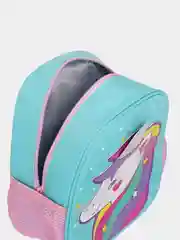 Бирюзовый рюкзак детский дошкольный  с единорогом
