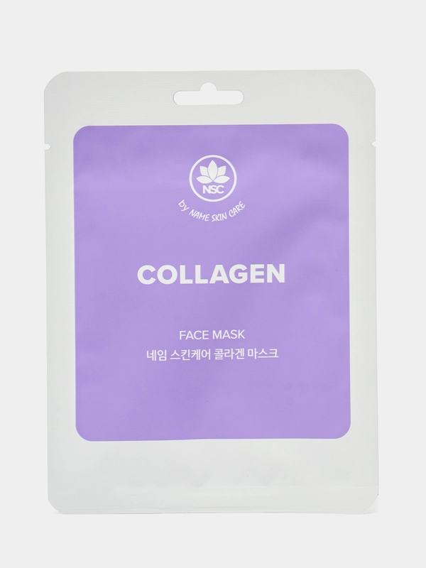 Тканевая маска для лица Name Skin Care, коллаген, 22 г