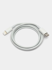 Кабель USB Type-C - Lightning, 1 м, 1 шт, белый