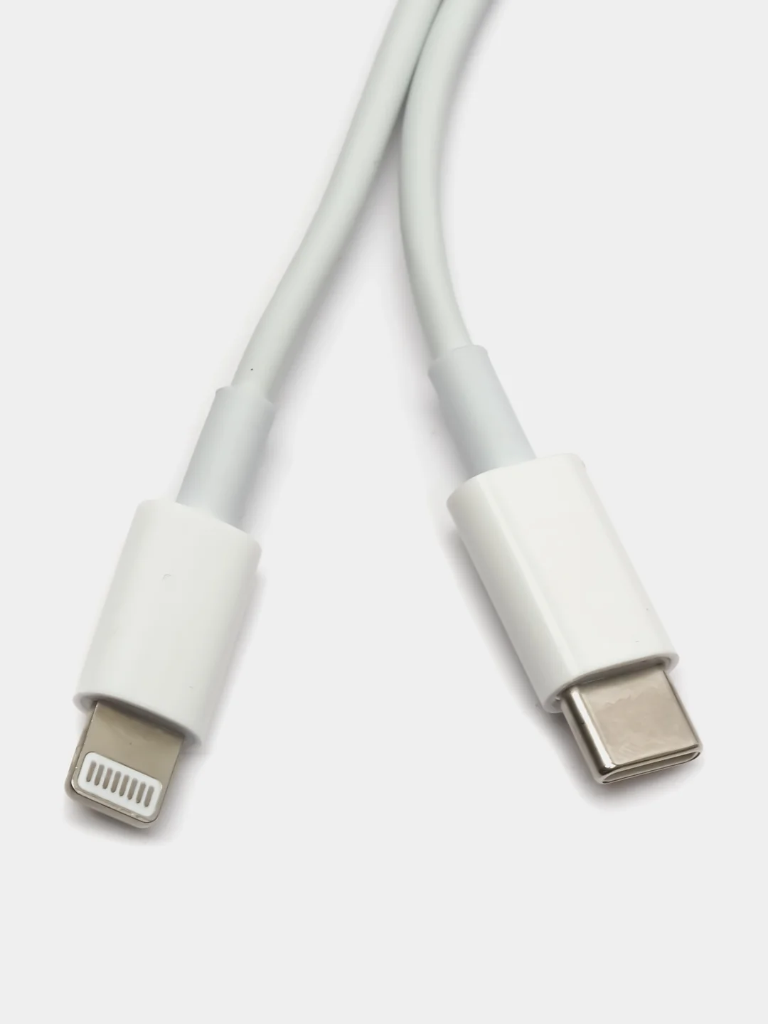 Кабель USB Type-C - Lightning, 1 м, 1 шт, белый