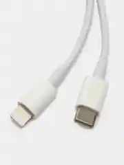 Кабель USB Type-C - Lightning, 1 м, 1 шт, белый, без коробки