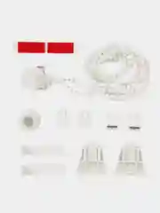 Штора рулонная Brabix 60х175 см, текстура - лён, защита 55-85%, 200 г/м2, зелёный, 605984