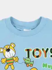 Голубой футболка для мальчика