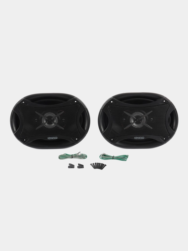 Автомобильные колонки Kenwood 6956, коаксиальная акустика в авто, 400 Вт
