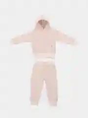 Молочный детский спортивный костюм на флисе с начёсом (худи и штаны)