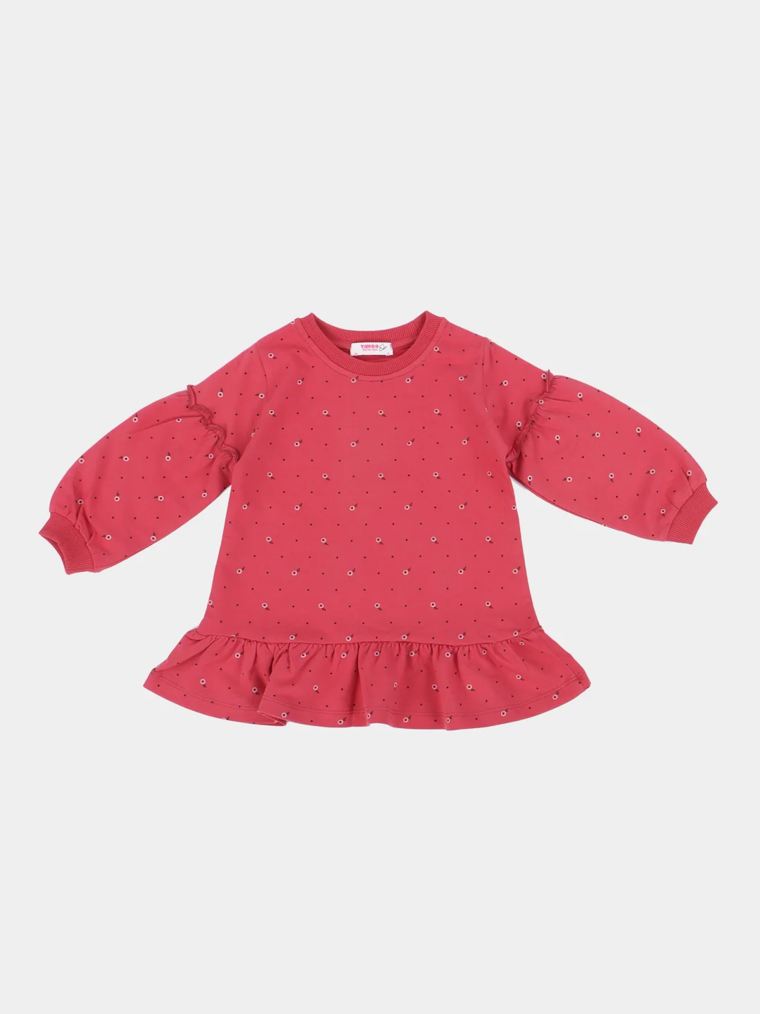 Бордовый платье для девочки 3-6 лет (рост 98-116 см), 3 цвета