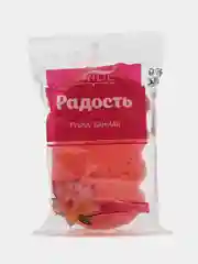 Оранжевый губка для тела "Радость", 15 х 10 х 4 см