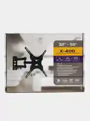 Кронштейн для телевизора, наклонно-поворотный, 32"-50"