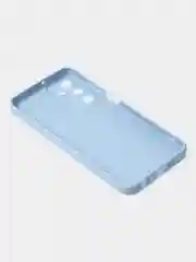 Голубой чехол для Samsung A25 из прозрачного силикона, термополиуретана (ТПУ)
