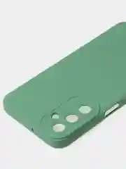 Зеленый чехол для Samsung A25 из прозрачного силикона, термополиуретана (ТПУ)