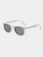 Белый очки солнцезащитные детские UV400 с гибкими душками