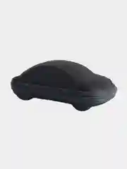 Черный очки солнцезащитные детские  UV400 с гибкими душками в комплекте с чехлом и шнурком