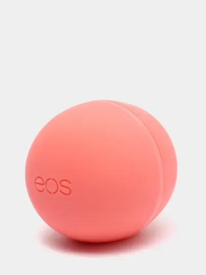Кораллово-розовый бальзам для губ eos/ бальзам для губ увлажняющий