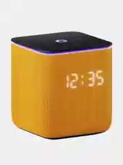Оранжевый умная колонка Яндекс Станция Миди с Алисой, с Zigbee, 24Вт