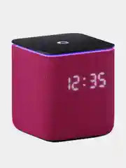 Тёмно-розовый умная колонка Яндекс Станция Миди с Алисой, с Zigbee, 24Вт