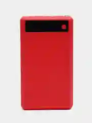 Красный корпус для внешних 6 аккумуляторных батарей 18650 Power Bank с цифровым дисплеем. J-get