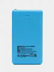 Синий корпус для внешних 6 аккумуляторных батарей 18650 Power Bank с цифровым дисплеем. J-get