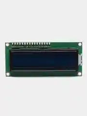 Символьный дисплей 1602 + I2C конвертер (распаян) - CИНИЙ. J-get