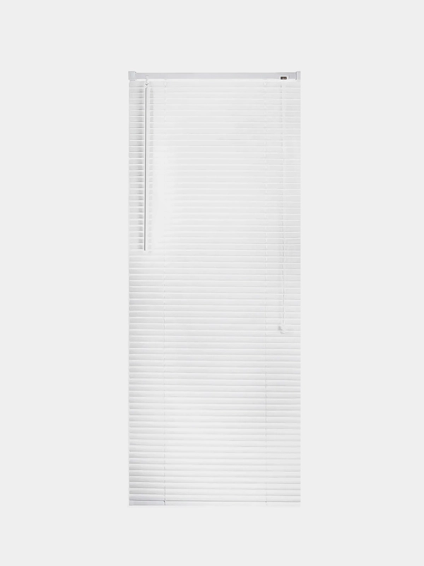 Жалюзи на окна горизонтальные пластиковые белые Brabix 55*155 см, 608605