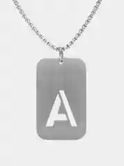 Алый жетон брелок металлический