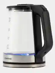 Чайник электрический StarWind SKG5778, 2000 Вт, черный и прозрачный