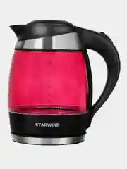 Чайник электрический StarWind SKG2214, 2200 Вт, малиновый