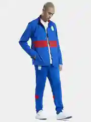Синий ветровка мужская REEBOK HG1604 CL SOCCER TRACK JACKET
