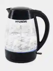 Чайник электрический Hyundai HYK-G4505, 2200 Вт, черный
