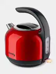 Чайник электрический DOMFY DSC-EK506, 2200 Вт, красный и черный