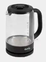 Чайник электрический DOMFY DSB-EK304, 2200 Вт, черный