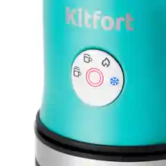 Тёмно-бирюзовый капучинатор Kitfort КТ-786