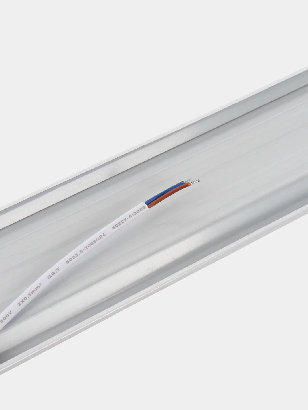 Линейный светодиодный светильник (замена ЛПО) 24W 220V 6500K 600x75x25 linear IP20