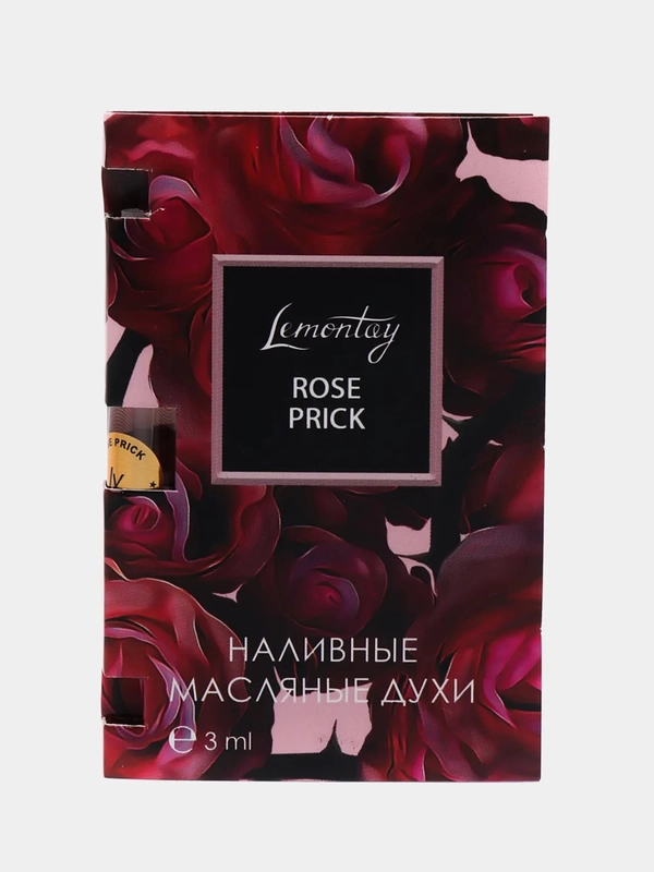 Lemontay масляные духи унисекс №932 : Rose Prick, роуз прик, 3 мл