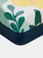 Лимонный футляр чехол для очков КАРТОФАН, очечник с твёрдым корпусом и мягкой замшевой подкладкой