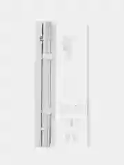 Жалюзи на окна горизонтальные пластиковые белые Brabix 45*155 см, 608604