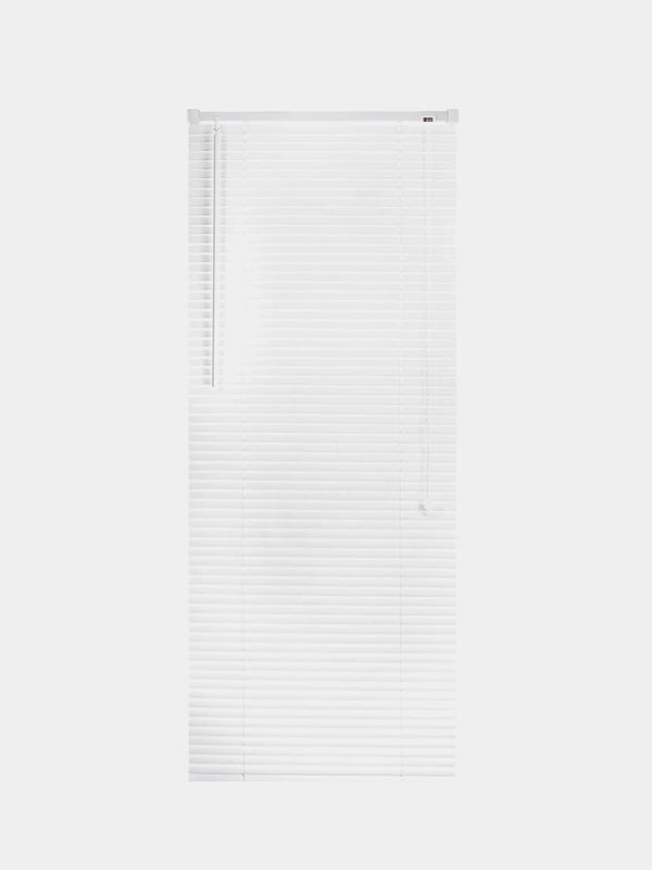 Жалюзи на окна горизонтальные пластиковые белые Brabix 45*155 см, 608604
