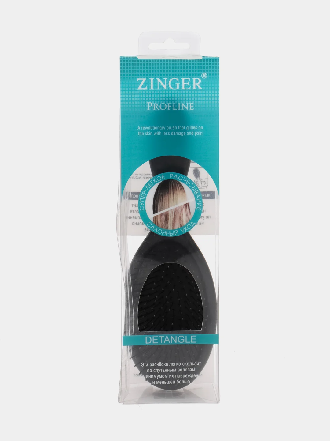 Расческа массажная Zinger sz-CH-16-5 Black