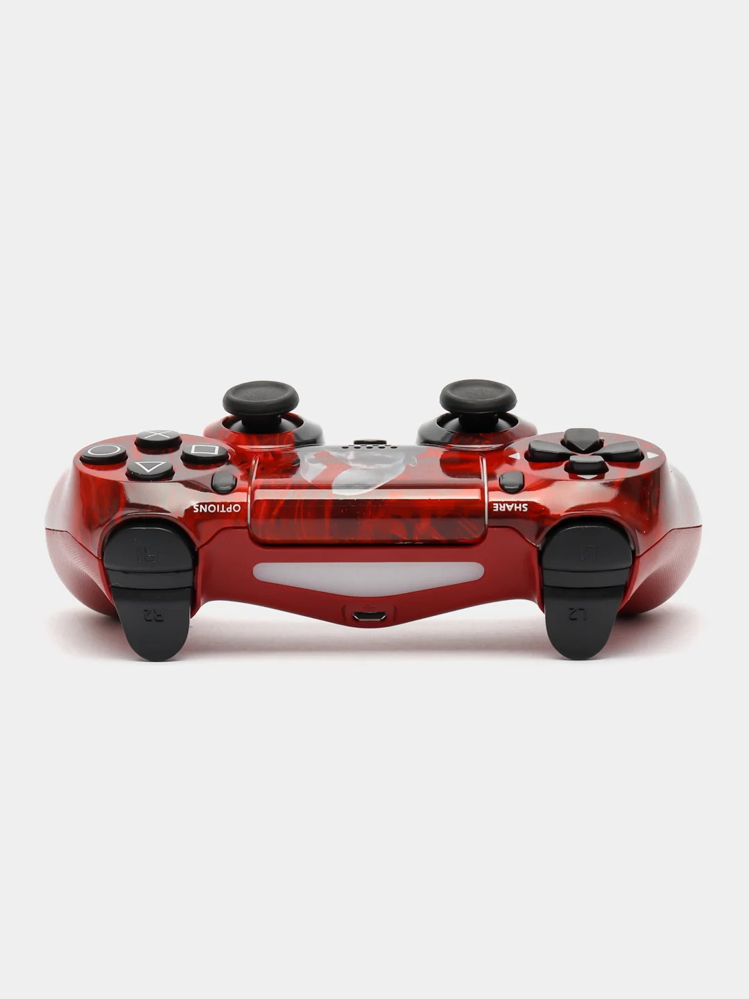Красный джойстик PS4 DualShock геймпад беспроводной, Bluetooth, проводной с рисунком, с принтом, AA