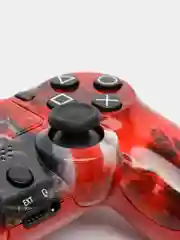 Красный джойстик PS4 DualShock геймпад беспроводной, Bluetooth, проводной с рисунком, с принтом, AA