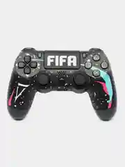 Черный джойстик PS4 DualShock геймпад беспроводной, Bluetooth, проводной с рисунком, с принтом, AA