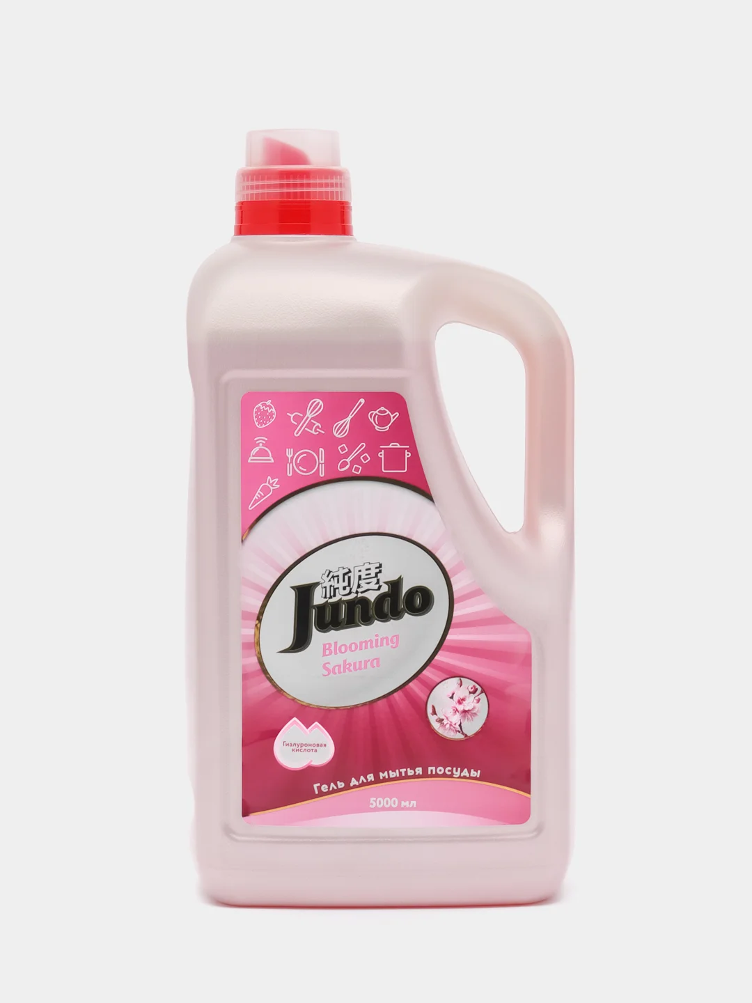 Гель для мытья посуды Jundo Sakura, 5 л