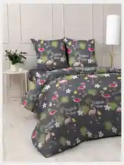 Комплект постельного белья, 1,5 спальный, 2х спальный, евро, семейный, жатка, 5057