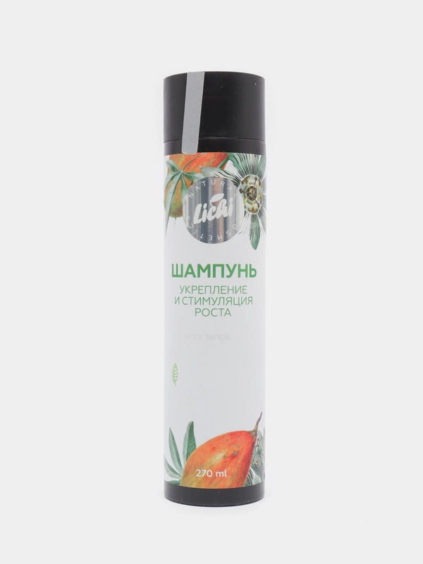 LICHI Натуральный безсульфатный шампунь от выпадения волос, 270 мл