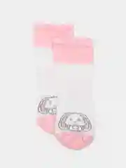 Розовый носки детские, махровые